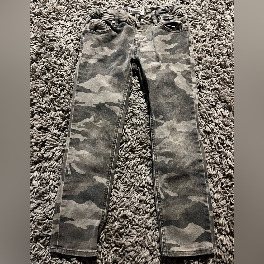 Roxy Girls Sz 10 Camo Denim